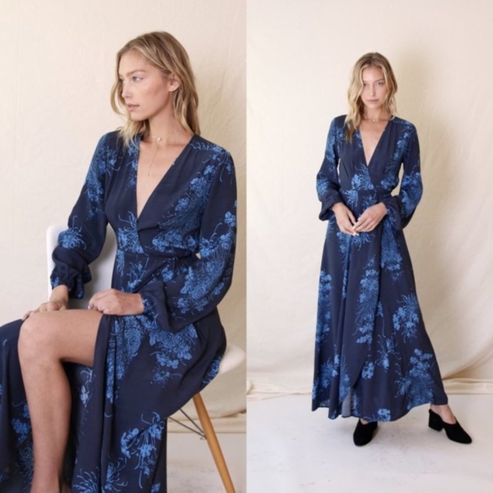 Rolla’s Lily garden wrap floral dress